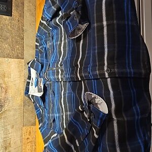 Eddie Bauer mens flannel shirt size L